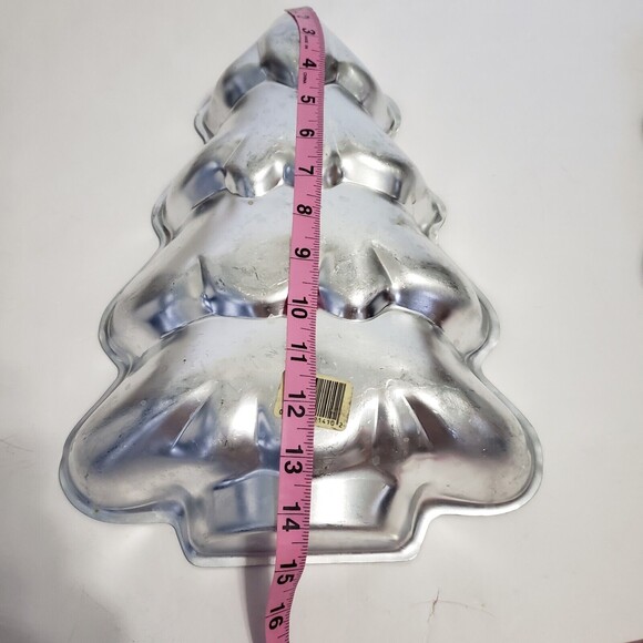 Wilton Cake Pans Lot of 3 Pans Horseshoe Star Christmas Tree Aluminum Vintage - Picture 4 of 8